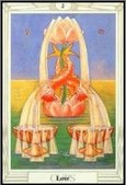 ЛЮБОВЬ. Двойка Кубков