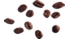 На зернах кофе