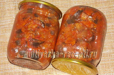 Как приготовить баклажаны в аджике на зиму, рецепт с фото